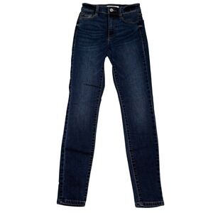 Garage Denim High Rise Skinny‎ Jeans Dark Wash Size 00